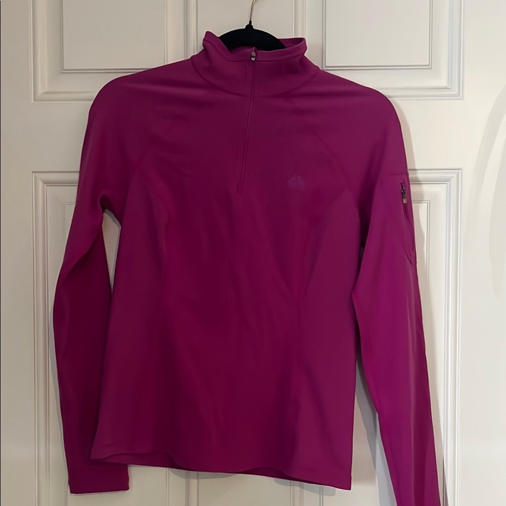 Nike Pink Fitted Long Sleeve